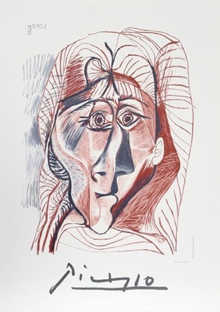 Amazon.com: Pablo Picasso 14474 Visage De Femme De Face44
